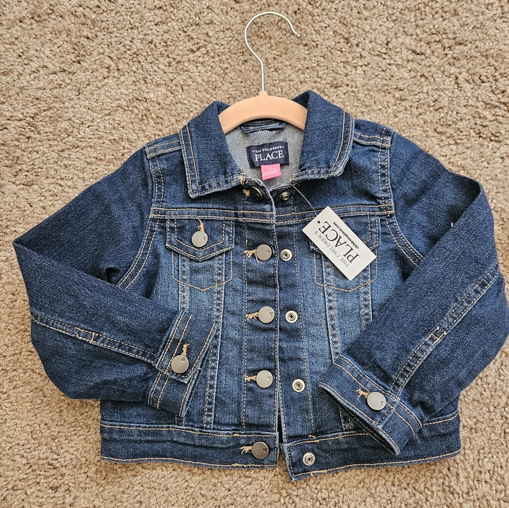 NWT Children's Place Denim Jacket, 2T